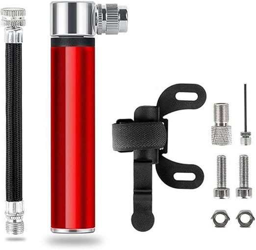 red bike pump