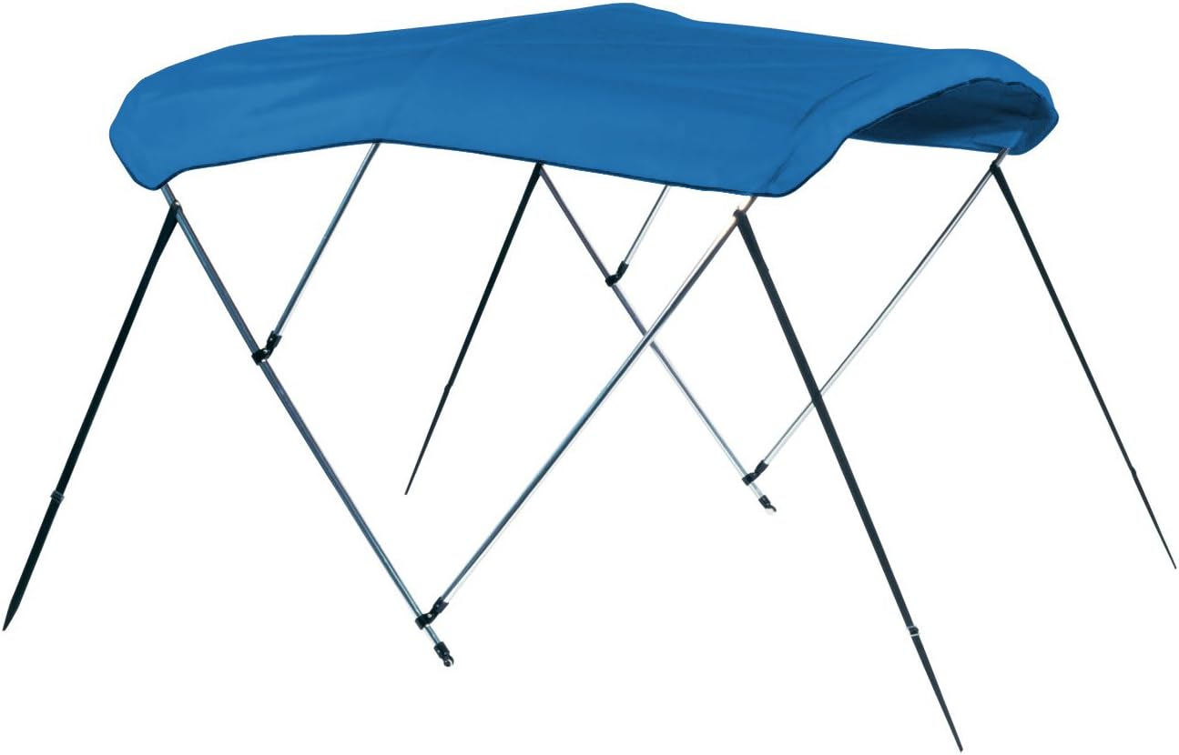 Round Tube Bimini Top Kit, Capri Sunbrella (6'L, 36"H, 79