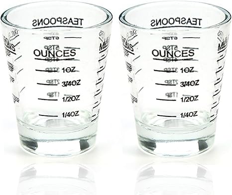 Shot Glasses Measuring cup Liquid Heavy 