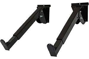 D'Luca 12" to 18" Slatwall Keyboard Arms Adjustable (Pair) (NSKAA)
