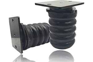 DAZZLAIT SSR-312-47 Springs Helper | Bump Stops Fit for for Dodge RAM 2500 | 3500 | 4x2 & 4x4 models | Rear Leaf Spring Suspension Kit | Set of 2