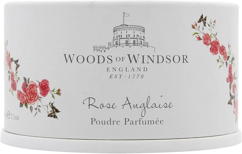Woods of Windsor True Rose Dusting Powder Talc For Her 200g