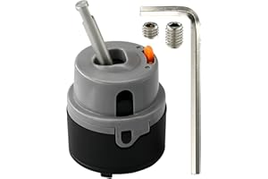 LOWCUS Faucet Cartridge Replacement for Delta RP50587 DST 1-Pack, Fits Delta Diamond Kitchen Lavatory Valve Single Handle, Fix Leak or Drip, Squeak, Temperature Issues, Includes Handle Limit Stop