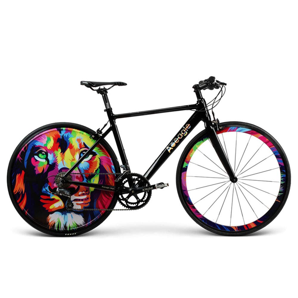 自転車 ロードバイク Ledライトhyun Coolリアホイール 内蔵充電式リチウムバッテリー アルミ合金