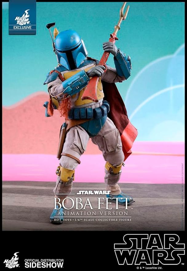 boba fett animated hot toys