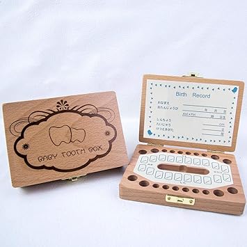 OrchidAmor 2019 - Caja de Madera para Guardar Dientes, diseño ...