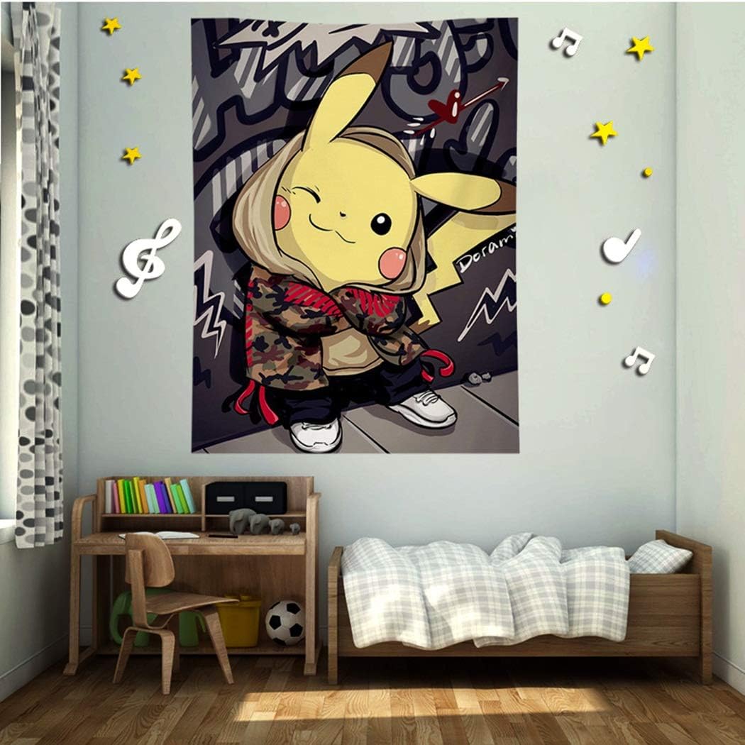 Tapestry Wall Hanging Anime Tapestry 3D Wall Tapestry Wall Art Aesthetic Home Decorations for