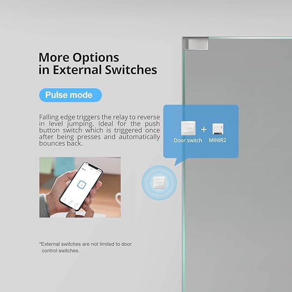 Sonoff MINI R2 Interruptor inteligente inalmbrico WiFi para Casa InteligenteFunciona con Alexa Google Home Assistant