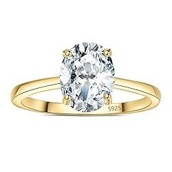 JewelryPalace Oval Cut 2ct Cubic Zirconia