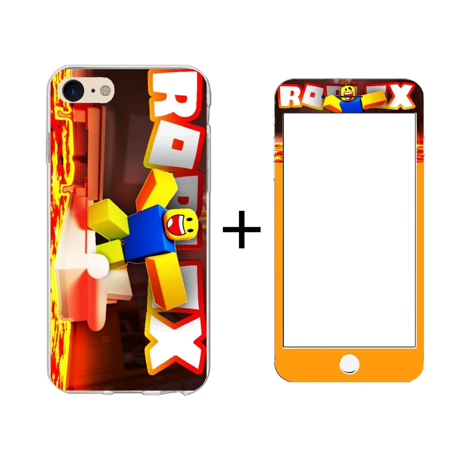 Amazoncom Fire R Roblox Slim Fit Apple Iphone 78 Case - 