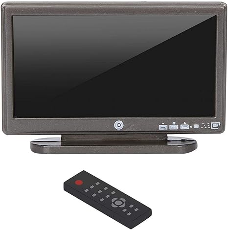 Amazon Co Jp ミニチュアテレビ ミニチュアテレビ 家の装飾 安全なドールハウステレビ リビングルームのギフトの子供のためのプラスチック無害 ホーム キッチン
