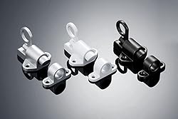 INIRET 4 Packs Self-Closing Latches，Silver Gray