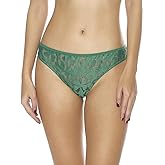 Huit PRE-J10 Pretty Retro Thong Seamless Back Thong Tropical Green Large