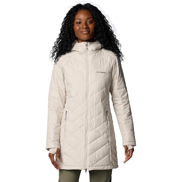 Columbia Women's White Out ll Omni Heat Hooded Jacket Puffer (XXL