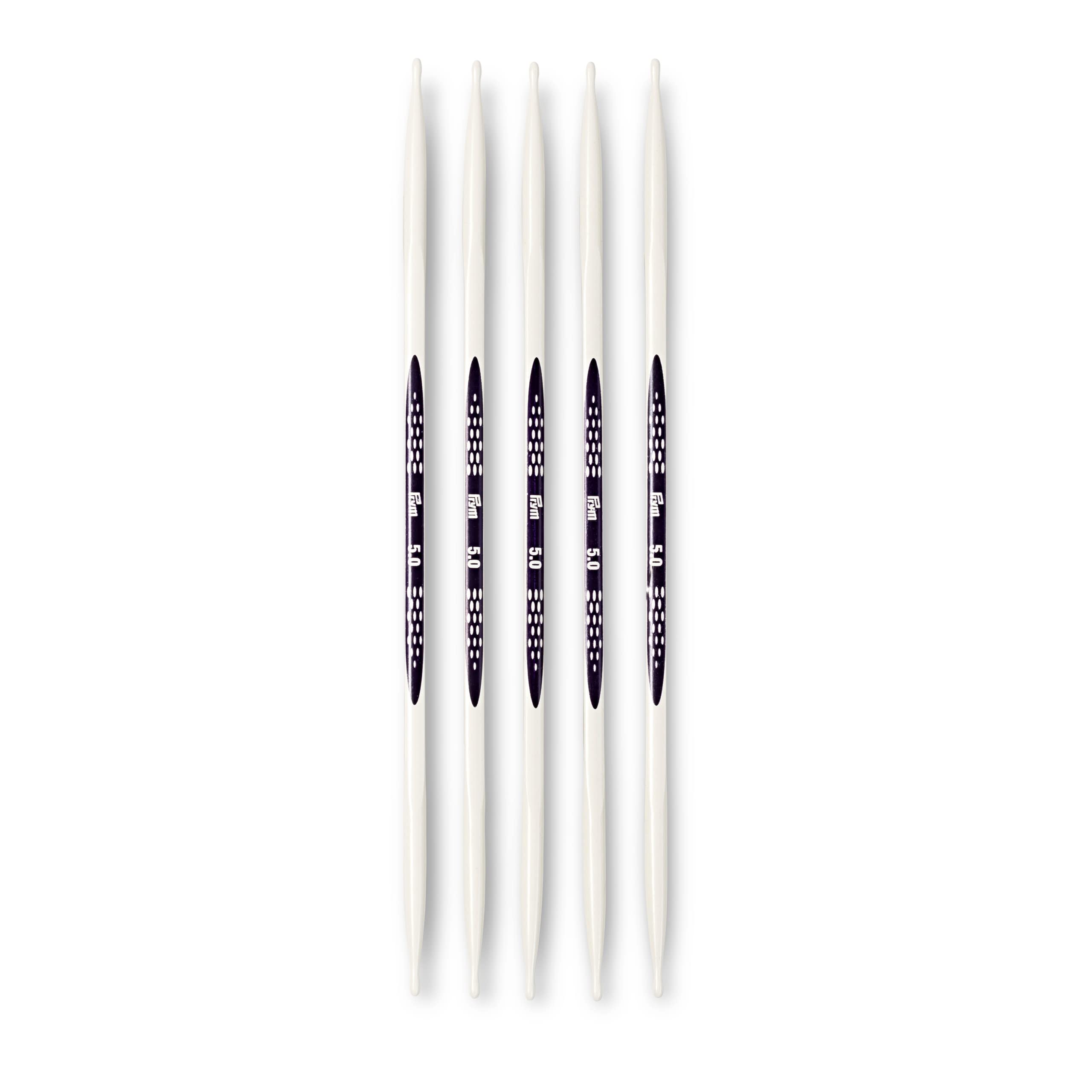 Prym - Ergonomics (20cm, 5.00mm) Double-Pointed Needles - 5 Needles