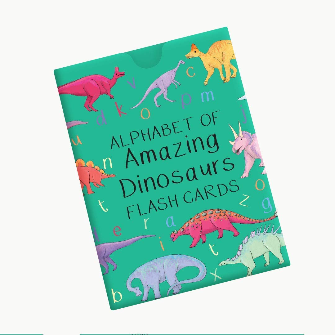 Alphabet of Amazing Dinosaurs Flash Cards Amazon.co.uk Handmade