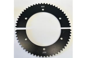 KART SUPPLY Split Aluminum Sprocket 60 Tooth for 35 pitch Chain