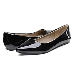 DREAM PAIRS Women's Dress Pointed Toe Flats Ballet