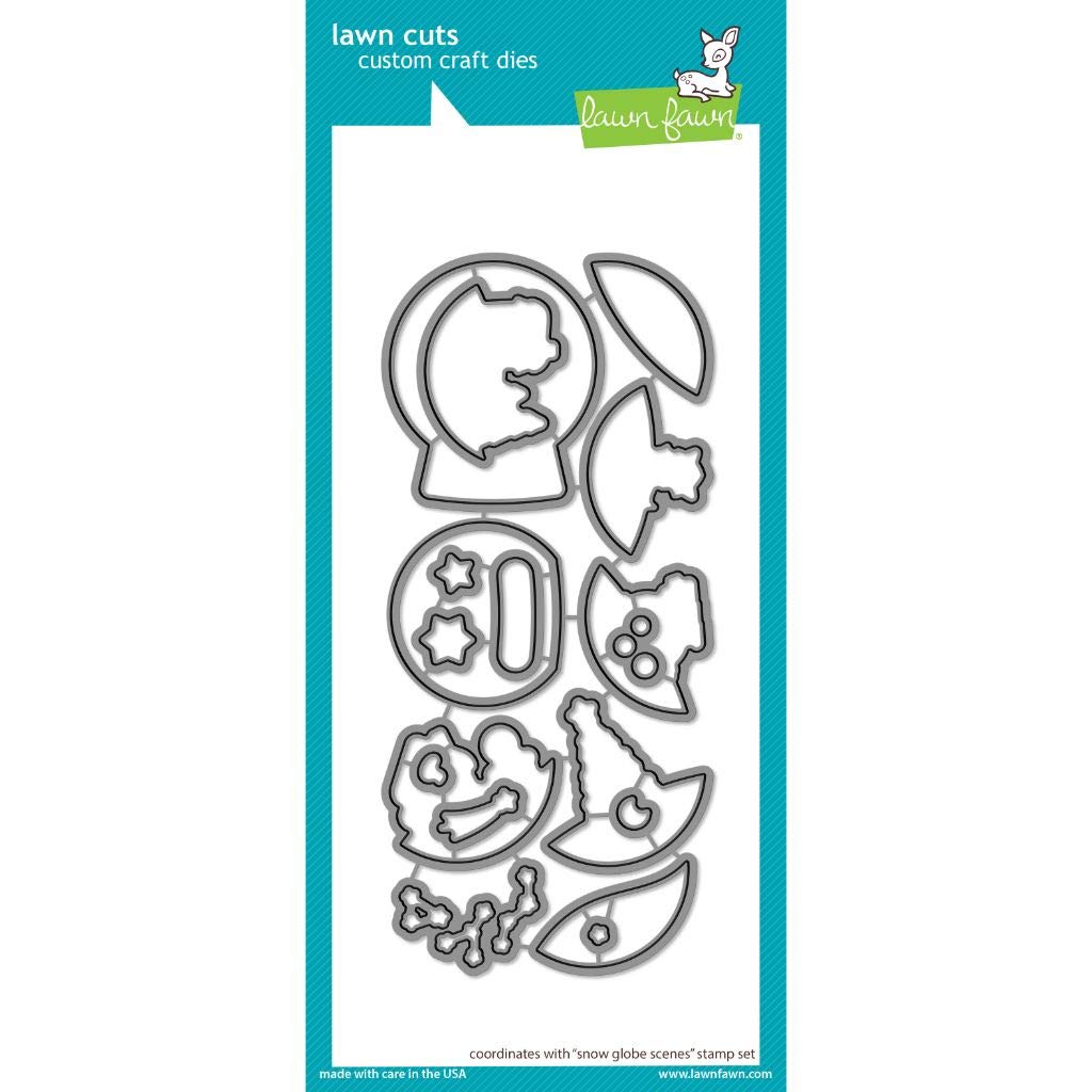 Lawn Cuts Custom Craft Die -Snow Globe Scenes