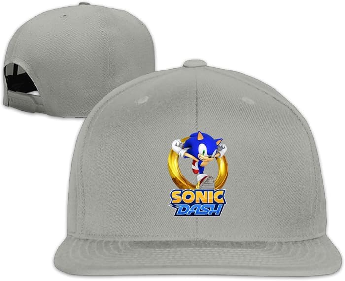 Sonic The Hedgehog Sonic Dash Flat Brim Baseball Hat