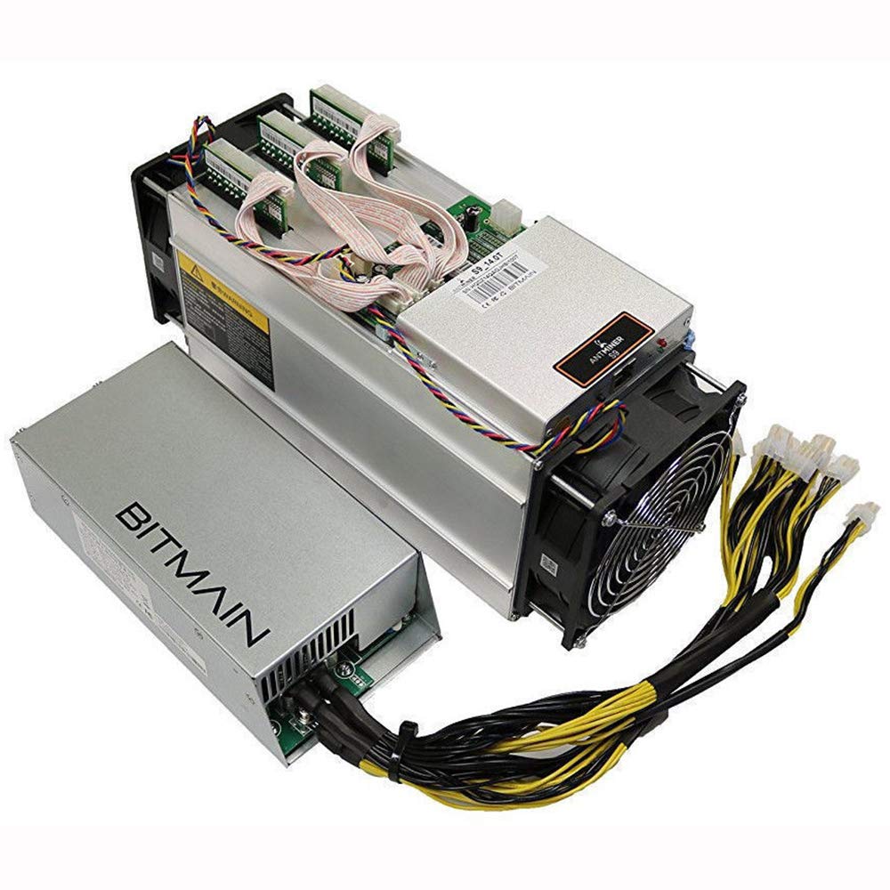 Antminer S9i/j 14.5T 16nm BTC Bitcoin Miner SHA256 BTC Miner Machine  Include APW3++ 1600W PSU in Bahrain | Whizz Power Supplies