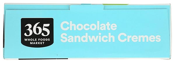 365 BY WHOLE FOODS MARKET, CHOCOLATE SANDWICH CREME COOKIES, 20 OUNCE