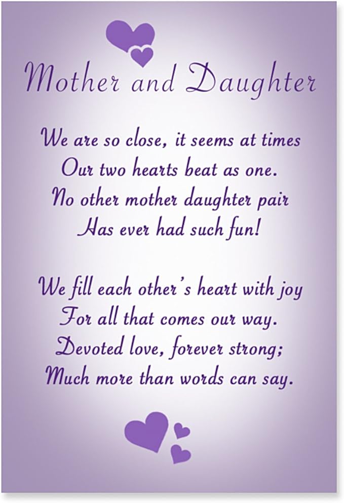 love between mother and daughter musical glitter globe