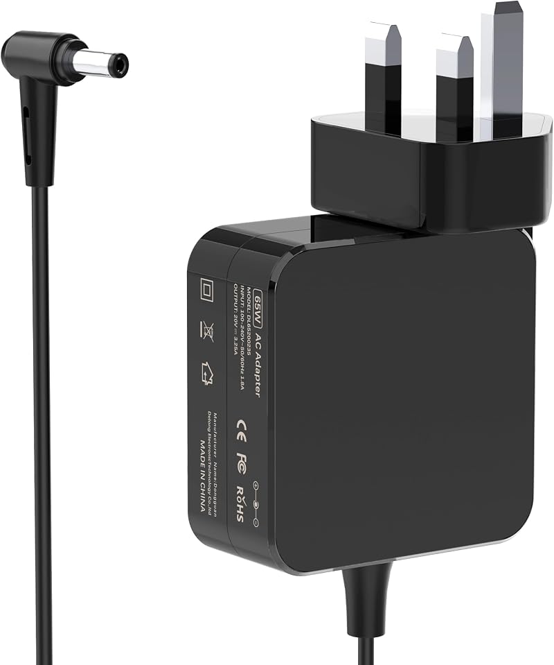 shefor 65W Laptop Charger for Lenovo V15 V14 IdeaPad 110 330 Yoga 710 Flex