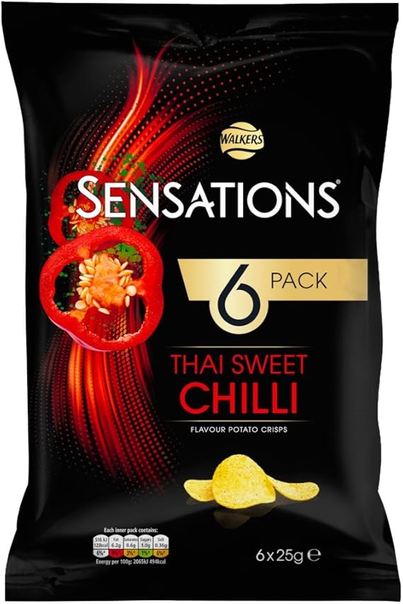 Walkers Chilli And Lemon Crisps