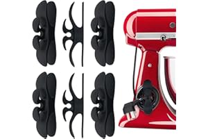 OWOWONG Cord Organizer for Appliances, 6 Pcs Upgrade Design Cord Wrappers for Kitchen Appliances with Super Sticky Adhesive, Cord Organizer Stick On Mixer, Air Fryer, Pressure Cooker, Coffee Maker