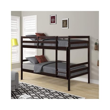 Amazon Com Yxhui Twin Bed Solid Wood Bunk Bed Bedroom