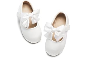 Otter MOMO Toddler/Little Girls Mary Jane Ballerina Flats Shoes Slip-on School Party Dress Shoes
