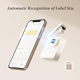 NIIMBOT D110 Mini Label Maker Bluetooth Thermal Printer Waterproof Labels view 3