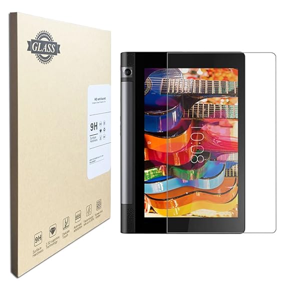 Lenovo Yoga Tab 3 850F Screen Protector 8 Inch, Tempered Glass Anti-Fingerprints Thin 9H Screen Hardness Screen Protector for Lenovo Yoga Tab 3 850F