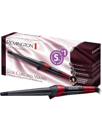 Remington Silk CI96W1 - Rizador de pelo, Pinza de 13 a 25 mm, Cerámica