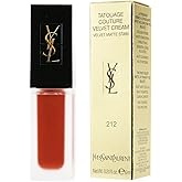 Tatouage Couture Velvet Cream Liquid - 212 Rouge Rebel by Yves Saint Laurent for Women - 0.2 oz Lipstick