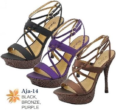 purple dress sandals