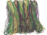 Oojami Mardi Gras Beads (144 Pieces)