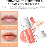 AOOWU Plumping Lip Oil Tinted Moisturizing Lip Oil 6ml 5 colors view 6