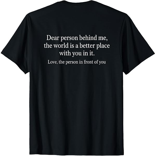 Dear Person Behind Me, The World Is A Better Place With You In It Free Svg File For Members