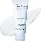 keenoniks Cabbage Calming Cream – Instantly Calm, Hydrate & Tighten Pores - Korean Moisturizer for Sensitive Skin - 60ml (2.03 Fl Oz)