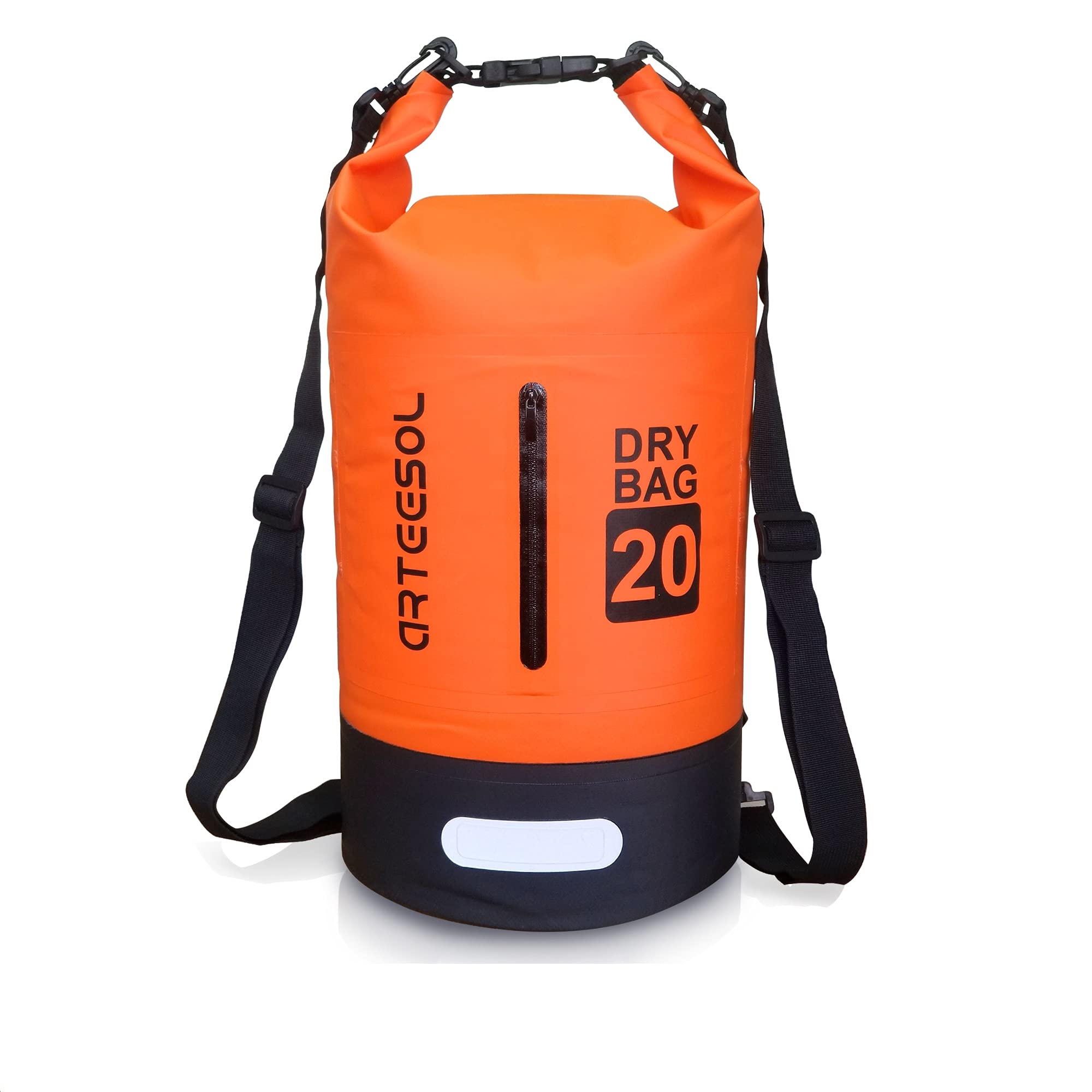 Blackace arteesol Dry Bag 5L/10L/20L/30L Wet Bag Waterproof Bag with Phone Pouch Double Shoulder Strap Backpack for Travelling Fishing Cycling Kayaking Swimming Boating Beach