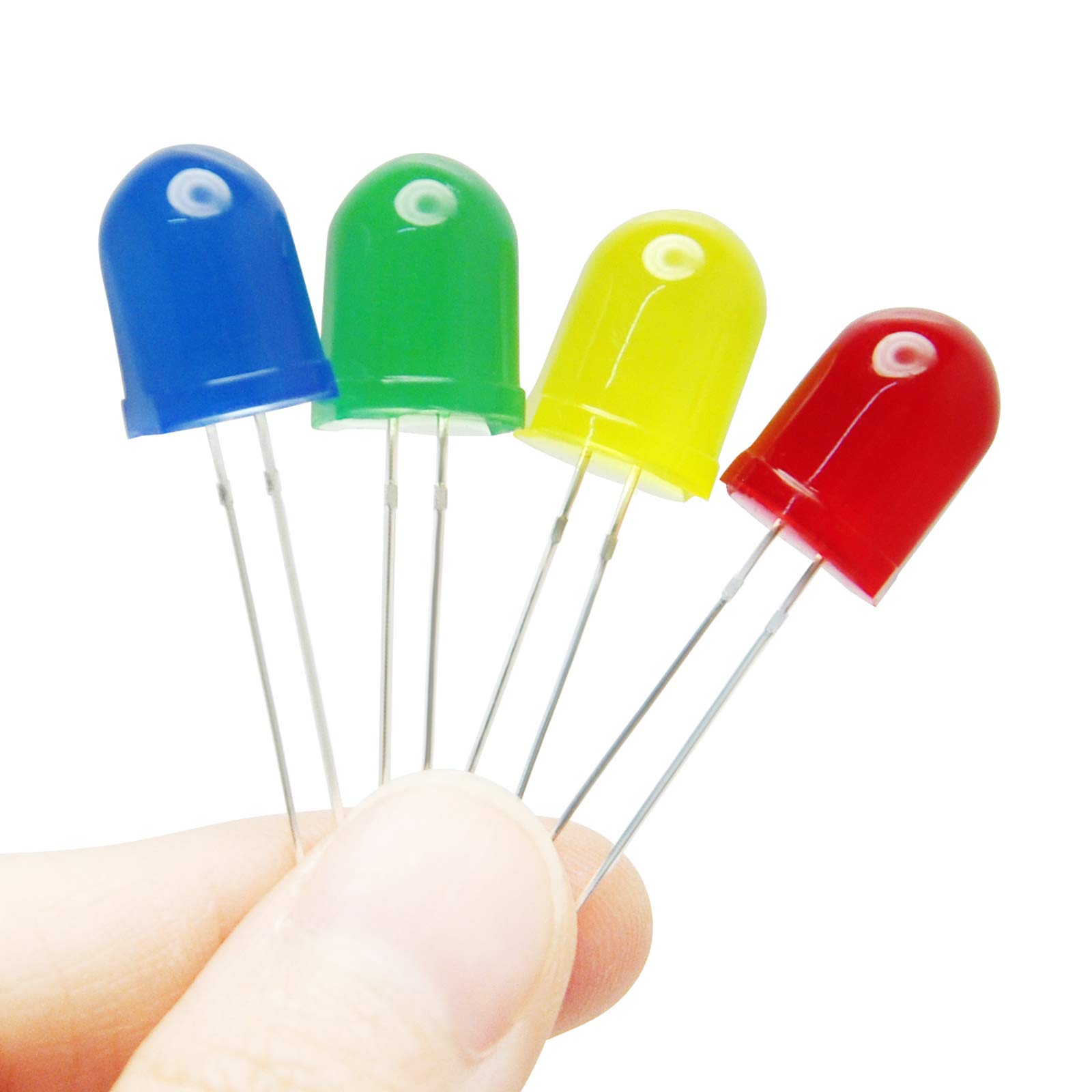 Gikfun 10mm LED Emitting Diodes Light Lamp Diffused F10 Round Led for Arduino (Pack of 20pcs) AE1258U