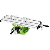 JOIKIT 12.2 Inch Mini Milling Machine Worktable, Compound Drilling Slide Table, Multifunction Worktable, Drill Vise Fixture Adjustment Worktable for Bench Drill