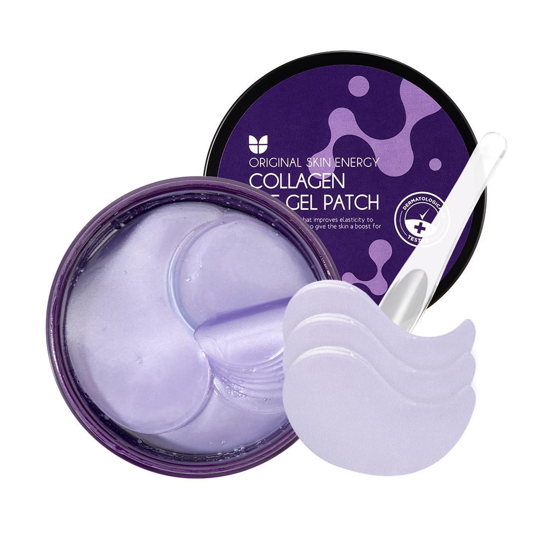 [MIZON] COLLAGEN EYE GEL PATCH (x60) Korean skincare - Marine Collagen - Reduces Puffiness and Dark Circles - Anti-Aging Treatment for Wrinkles - Hydrates & Nourishes. — image 1