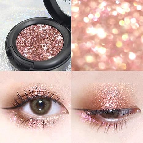 Amazon Achicoo シングルアイシャドーアイメイクセクシーシマーキラキラパウダーモノクロアイシャドーハイライターロングラスティングアイシャドー化粧品 06 Achicoo ビューティー 通販