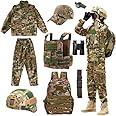 Klocerg Army Costume Boy Soldier Full Set Role Playing Special Forces Children's Costume Military Personnel