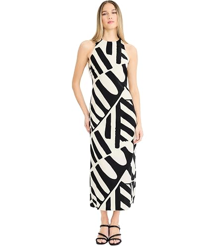 sleeveless draped front asymmetric hem dress donna morgan for maggy Women's Dresses Halter Cut Maxi Event Occasion Party Date Guest of : Clothing, Shoes & Jewelry 529MM Audrey Hepburn models the Chiffon Colors:Sky Blue 814 Make your entrance elegant