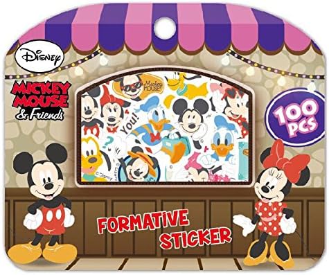 Disney Scrapbooking Decorative Stickers 100pcs (Mickey&amp;Minnie)