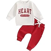 Frietlebird Toddler Baby Boy Clothes Crewneck Sweatshirt Long Sleeve Letter Print Shirt with Pants Cute Fall Winter Outfits
